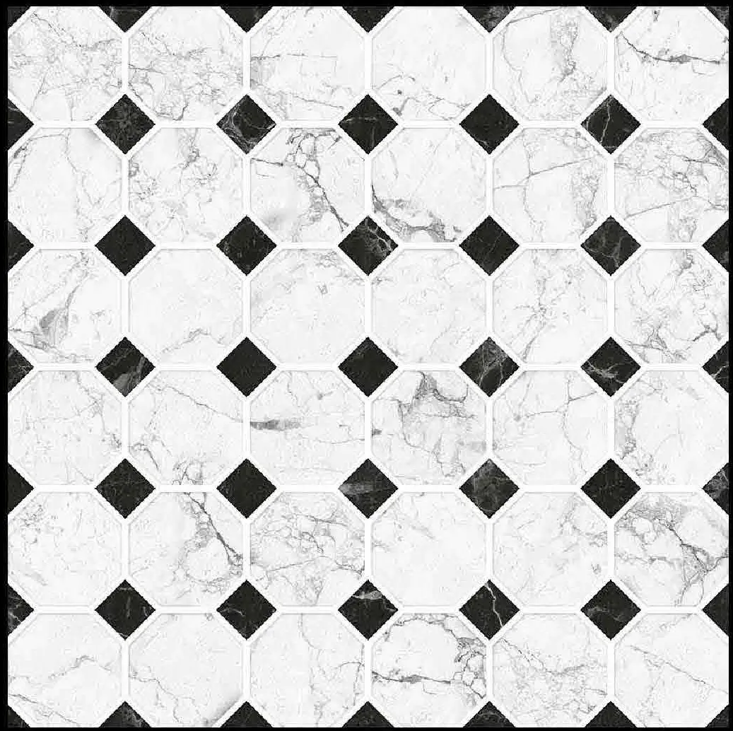 300X300mm | BALCK AND WHITE MOTIF