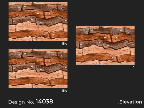 300x450mm brick wall tiles